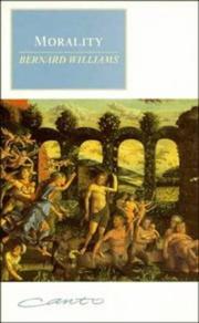 Cover of: Morality by Bernard Arthur Owen Williams