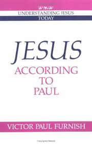 Cover of: Jesus according to Paul