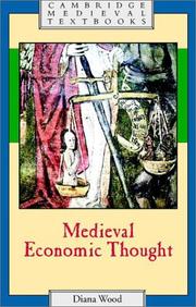 Cover of: Medieval Economic Thought (Cambridge Medieval Textbooks)