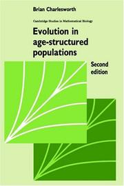 Cover of: Evolution in age-structured populations by Brian Charlesworth