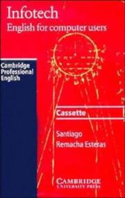 Cover of: Infotech Audio Cassette: English for Computer Users