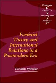 Cover of: Feminist theory and international relations in a postmodern era