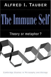 Cover of: The immune self by Alfred I. Tauber