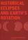 Cover of: Historical eclipses and earth's rotation