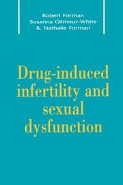 Cover of: Drug induced infertility and sexual dysfunction by Robert Forman