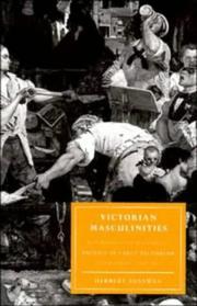 Cover of: Victorian masculinities: manhood and masculine poetics in early Victorian literature and art