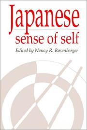 Cover of: Japanese Sense of Self (Publications of the Society for Psychological Anthropology)