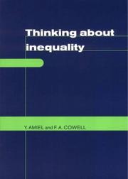 Cover of: Thinking about Inequality by Yoram Amiel, Frank Cowell