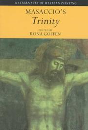 Cover of: Masaccio's 'Trinity' (Masterpieces of Western Painting)