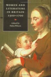 Cover of: Women and Literature in Britain, 15001700 by Helen Wilcox, Helen Wilcox