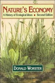 Cover of: Nature's economy by Donald Worster