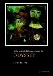 A narratological commentary on the Odyssey by Irene J. F. de Jong