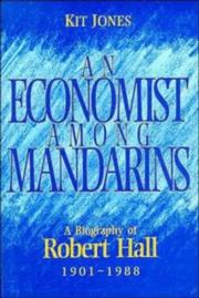 An economist among mandarins by Kit Jones
