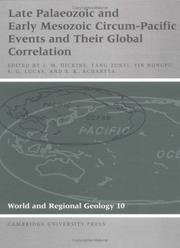 Cover of: Late Palaeozoic and early Mesozoic circum-Pacific events and their global correlation by edited by J.M. Dickins ... [et al.].