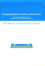 Cover of: Conjugated polymer surfaces and interfaces by W. R. Salaneck