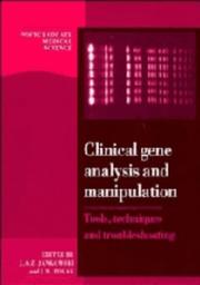 Cover of: Clinical Gene Analysis and Manipulation by 
