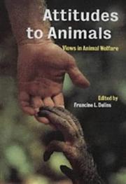 Cover of: Attitudes to animals: views in animal welfare