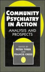 Cover of: Community psychiatry in action: analysis and prospects