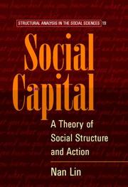 Cover of: Social Capital by Nan Lin