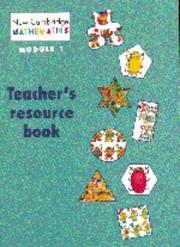 Cover of: NCM Module 1 Teacher's resource book (New Cambridge Mathematics) by Sue Atkinson, Wendy Garrard, Sharon Harrison, Lynne McClure