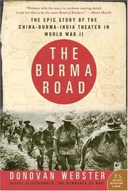 Cover of: The Burma Road by Donovan Webster
