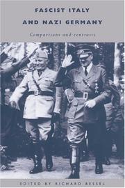 Cover of: Fascist Italy and Nazi Germany: Comparisons and Contrasts