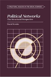 Cover of: Political Networks