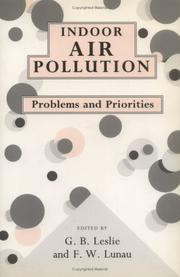 Cover of: Indoor Air Pollution: Problems and Priorities