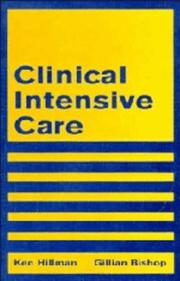 Cover of: Clinical intensive care