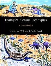 Cover of: Ecological Census Techniques by William J. Sutherland