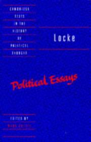Cover of: Locke by John Locke