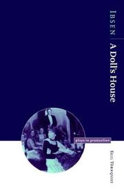 Cover of: Ibsen: A Doll's House (Plays in Production)