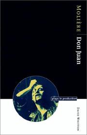 Cover of: Molière, Don Juan