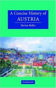 Cover of: A Concise History of Austria (Cambridge Concise Histories) by Steven Beller