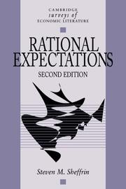 Cover of: Rational expectations by Steven M. Sheffrin