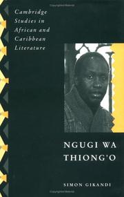 Ngugi wa Thiong'o by Simon Gikandi