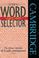 Cover of: Cambridge word selector.