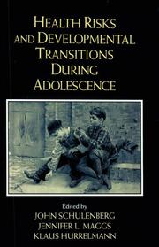 Cover of: Health risks and developmental transitions during adolescence