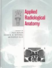 Cover of: Applied radiological anatomy