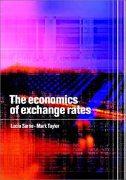 Cover of: The Economics of Exchange Rates by Lucio Sarno, Mark P. Taylor