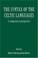 Cover of: The Syntax of the Celtic languages