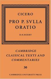 Cover of: Cicero by Cicero