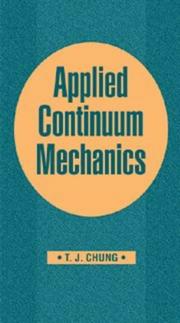 Cover of: Applied continuum mechanics