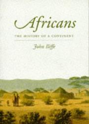 Cover of: Africans by John Iliffe.