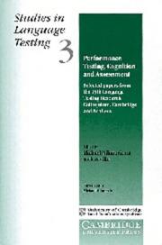 Cover of: Studies in Language Testing 3 (Studies in Language Testing)
