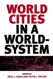 World cities in a world-system cover