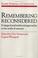 Cover of: Remembering Reconsidered