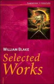Cover of: Selected works by William Blake
