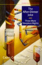 Cover of: The After-Dinner Joke and Three More Sleepless Nights (Cambridge Literature)