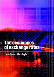 Economics of exchange rates by Lucio Sarno, Mark P. Taylor